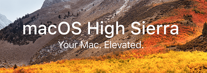 Mac os high sierra 10.13 iso / dmg file direct download